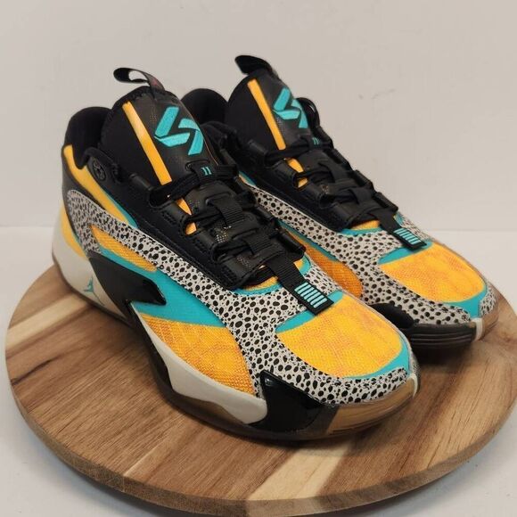 Jordan Luka 2 Saf Men\'s Size 9.5 Orange Black Teal main image 6